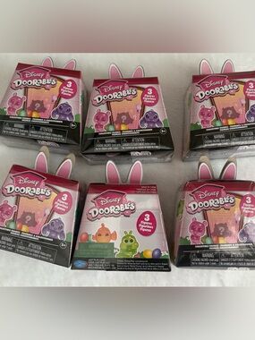 6 Easter doorable boxes sealed